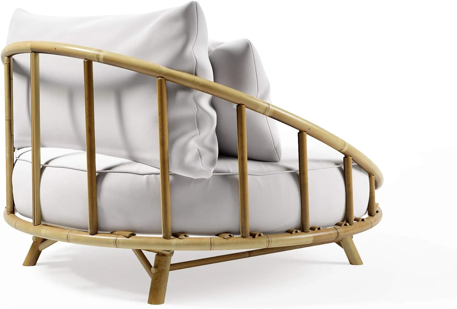 Bamboo Chaise Lounge - Fancy Bamboo Chair Design